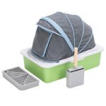 PT-07-25 Cloak Cover Stainless Litter Box