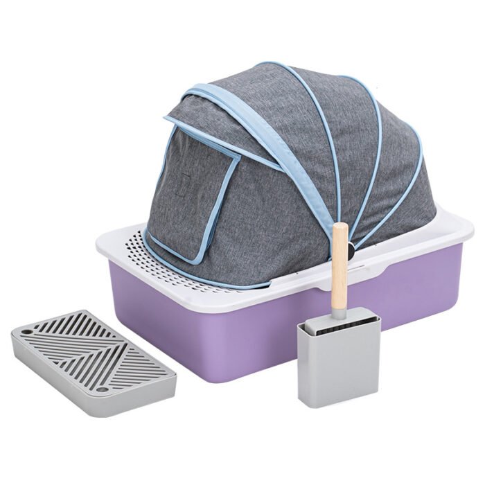 PT-07-25 Cloak Cover Stainless Litter Box