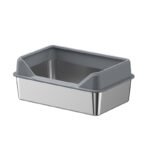 Side Entry Stainless Litter Box