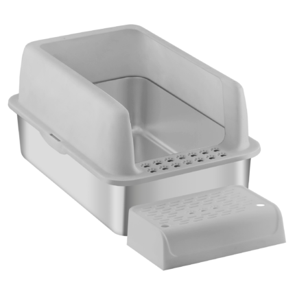 XL Size Stainless Steel Cat Litter Box