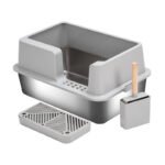 PT-07-02 Side Entry Stainless Litter Box
