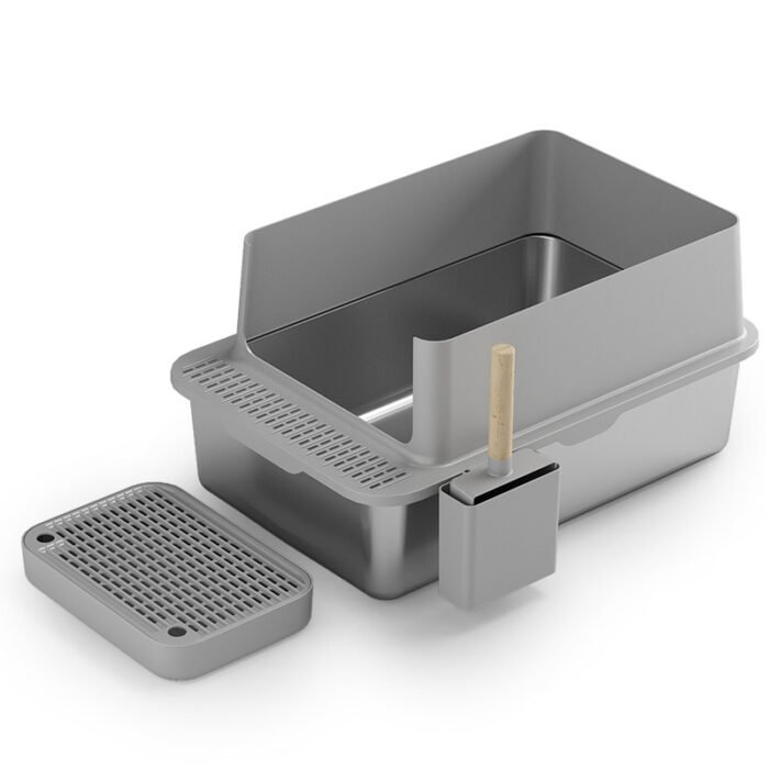 PT-07-09 Top Entry Stainless Litter Box