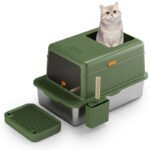 PT-07-09 Top Entry Stainless Litter Box