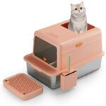 PT-07-09 Top Entry Stainless Litter Box