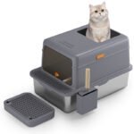 PT-07-09 Top Entry Stainless Litter Box