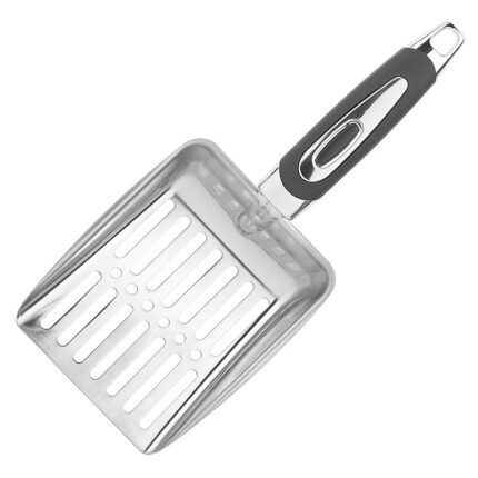 RQ-01 Short Handle Stainless Litter Scoop