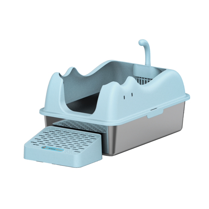PT-07-20 Cute Cat-Inspired Litter Box