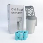 All-IN-ONE Plastic Cat Litter Scoop