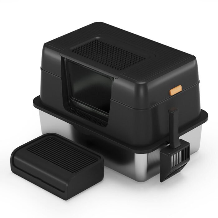PT-07-19 Adjustable Closed Cat Litter Box