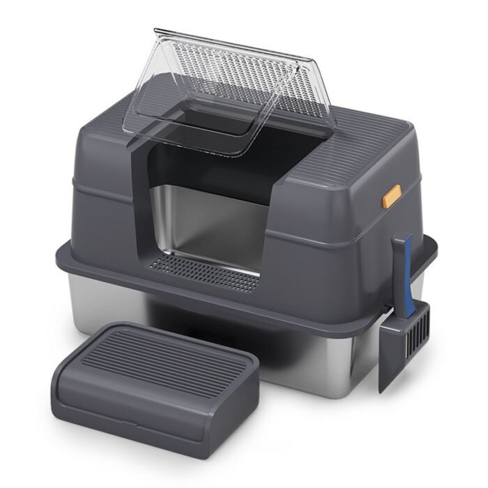 PT-07-19 Adjustable Closed Cat Litter Box