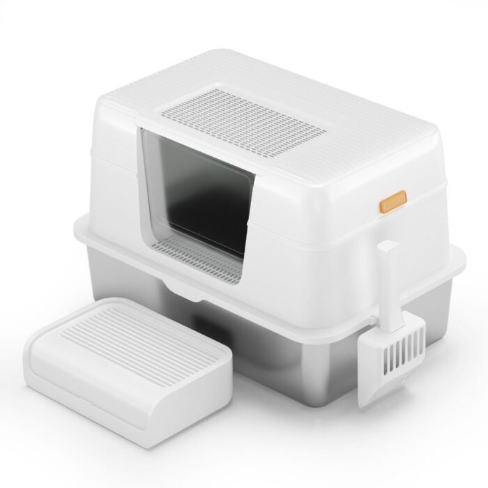 PT-07-19 Adjustable Closed Cat Litter Box