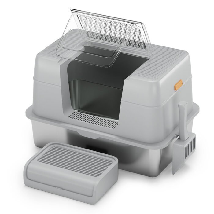 PT-07-19 Adjustable Closed Cat Litter Box