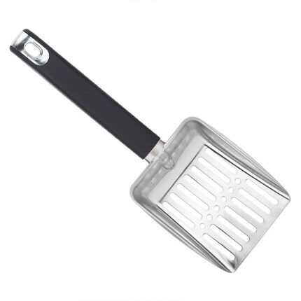 Long Handle Stainless Cat Litter Scoop