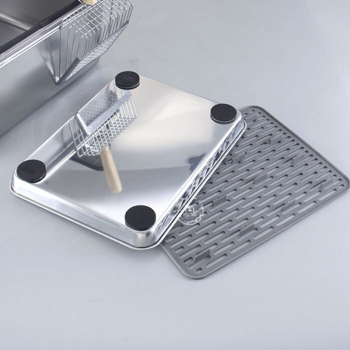 Stainless Steel Litter-Collecting Footboard