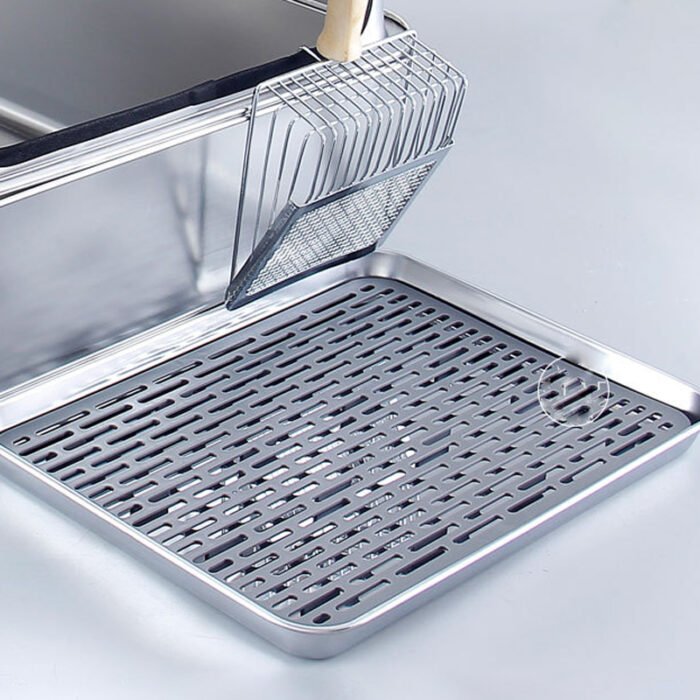 Stainless Steel Litter-Collecting Footboard