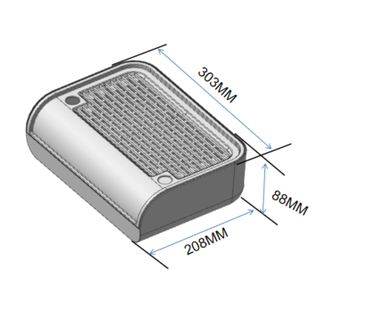 Litter-Collecting Footboard