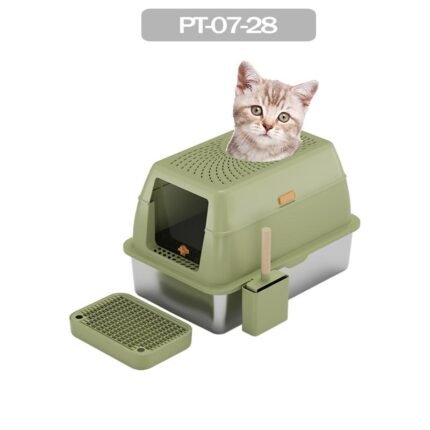 PT-07-28 XL Full Enclosed Cat Litter Box