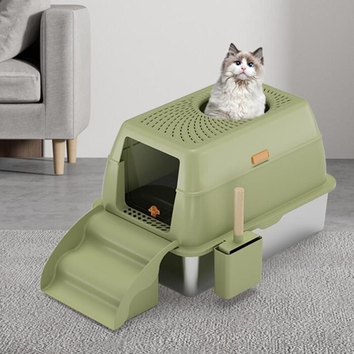 PT-07-28 XL Full Enclosed Cat Litter Box