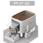 PT-07-33 Flip Cover Metal Cat Litter Box