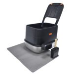 PT-07-33 Flip Cover Metal Cat Litter Box