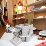 PT-07-33 Flip Cover Metal Cat Litter Box