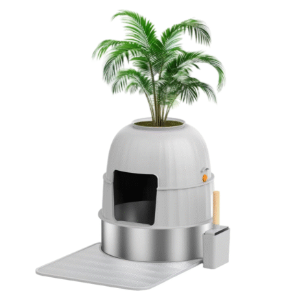Artificial Plants & Cat Planter Litter Box